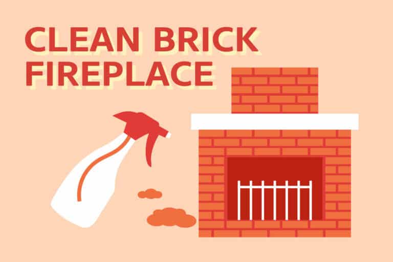 How To Clean Brick Fireplace [2 Best Ways]