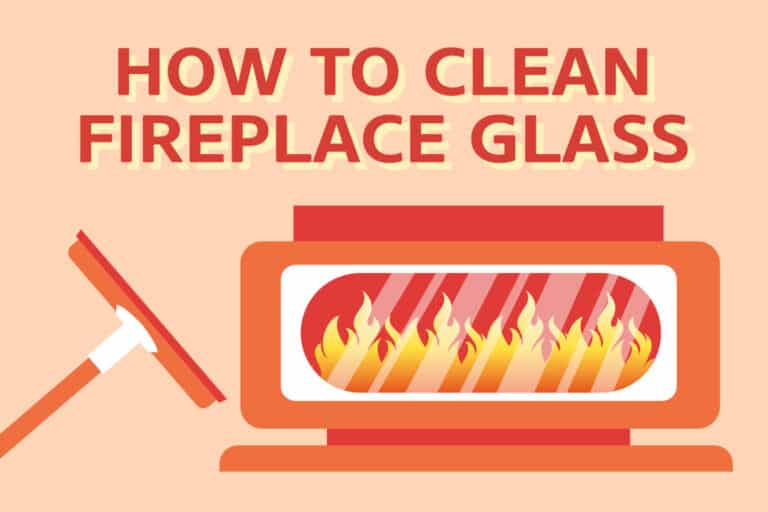How To Clean Fireplace Glass Doors Quickly [3 SECRET Methods]