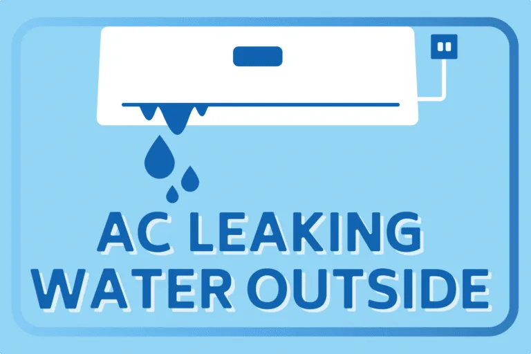 How To EASILY Fix Your AC Leaking Water Outside
