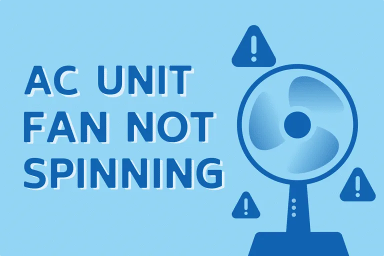 How To FIX AC Unit's Fan Not Spinning