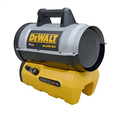 DeWALT Cordless Forced Air Propane Heater