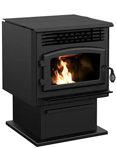 Drolet Eco-55 Pellet Stove - 40,000 BTU, Model #DP00070, EPA-certified