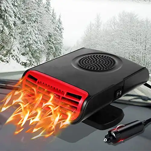 12V Portable Car Heater That Plugs into Cigarette Lighter