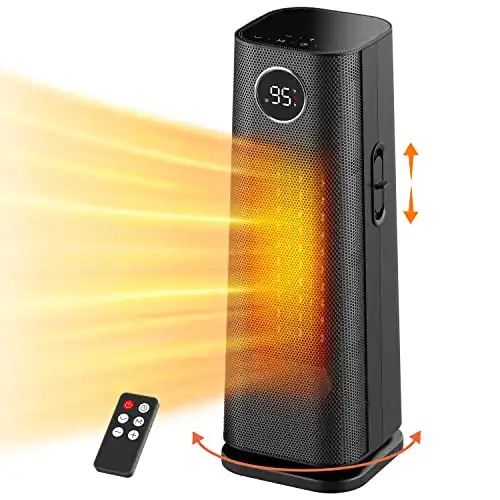 Wind Talk Space Heater for Indoor Use, 1500W