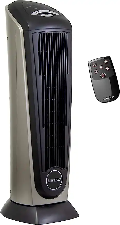 Lasko 751320 Ceramic Tower Space Heater with Remote Control