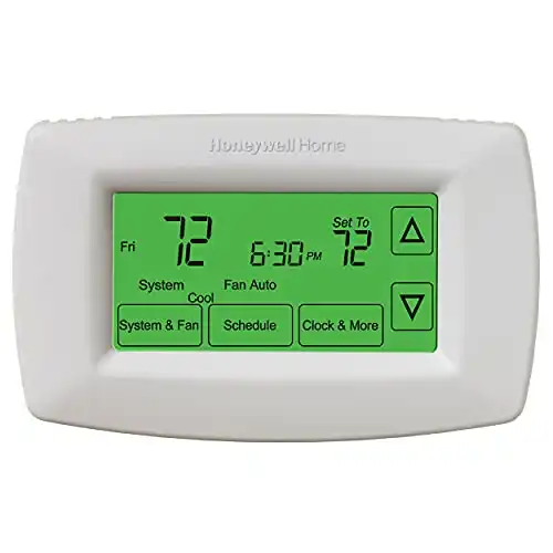 Honeywell Home RTH7600D 7-Day Programmable Touchscreen Thermostat