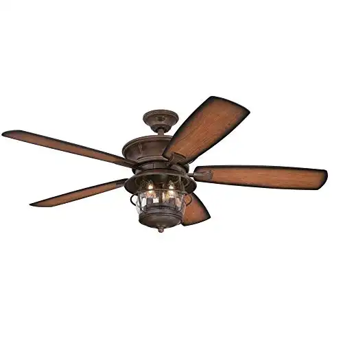 Westinghouse Lighting 7233400 Brentford Indoor Ceiling Fan with Light, 52 Inch