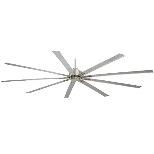 MINKA-AIRE F887-96-BN Xtreme 96 Inch Big Ceiling Fan with DC Motor in Brushed Nickel Finish