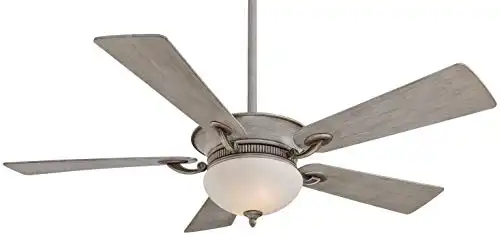 Minka-Aire F701-DRF Delano 52 Inch Ceiling Fan with Integrated Uplight and Downlight in Driftwood Finish