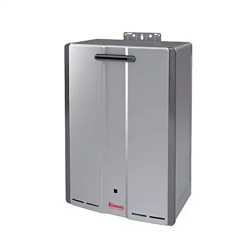 Rinnai RU199eP Condensing Tankless Hot Water Heater, 11 GPM, Propane, Outdoor Installation