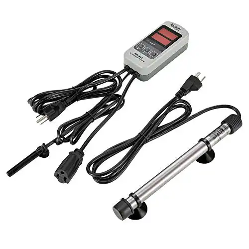 hygger 200W Titanium Aquarium Heater for Salt Water and Fresh Water