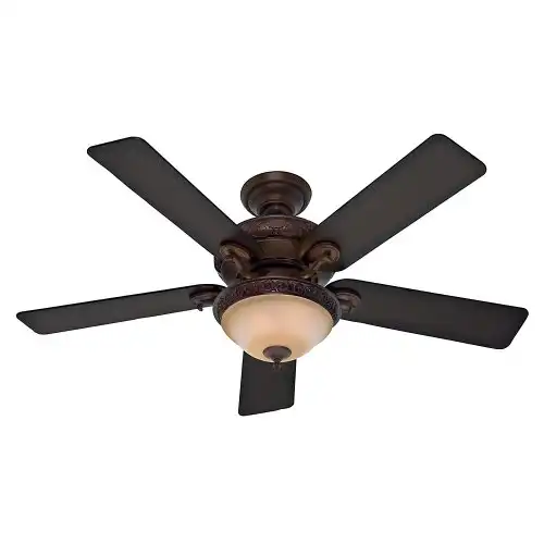 Hunter 53029 Vernazza 52-Inch Ceiling Fan with Five Aged Barnwood/Rustic Lodge Blades
