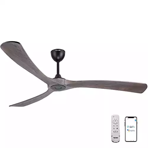 Ovlaim 72 Inch Outdoor Ceiling Fan without Light