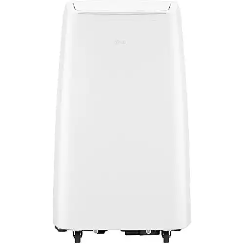 LG Portable 115V Air Conditioner - Rooms up to 200-sq ft, White