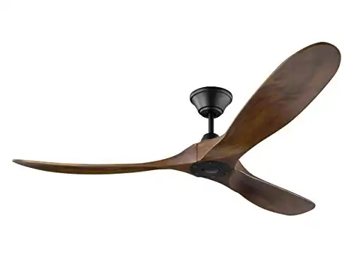 Monte Carlo 3MAVR60BK Maverick Energy Star 60'' Outdoor Ceiling Fan with Remote Control