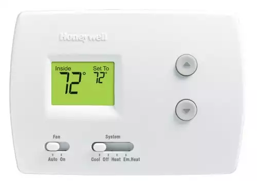Honeywell Home RTH3100C1002 Digital Non-Programmable Heat/Cool Pump Thermostats