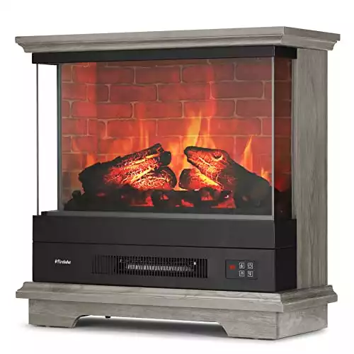 TURBRO Firelake 27-Inch Electric Fireplace Heater
