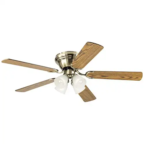 Westinghouse Lighting 7871400 Contempra IV Four-Light 52-Inch Five-Blade Indoor Ceiling Fan