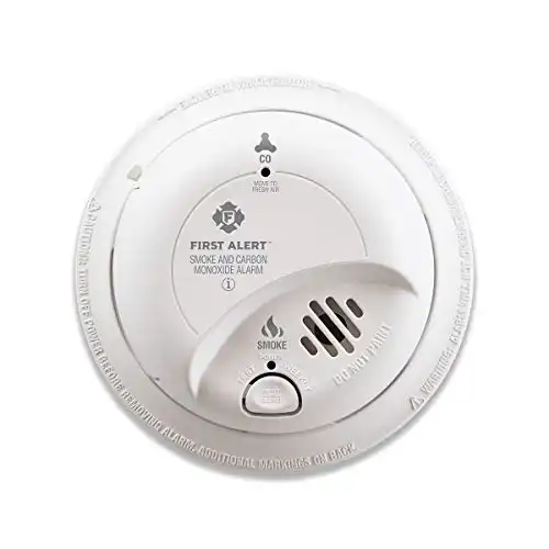 FIRST ALERT BRK SC9120FF Hardwired Smoke and Carbon Monoxide (CO) Detector with Battery Backup