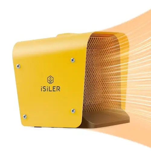 ISILER Space Heater, 1500W Portable Indoor Heater