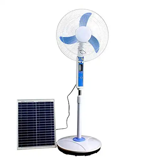 Cowin Solar Fan System - Solar Energy Fan (16’’ Blade)
