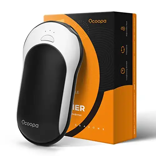 OCOOPA Hand Warmers Rechargeable, 15hrs Electric Hands Heater, 10000 mAh