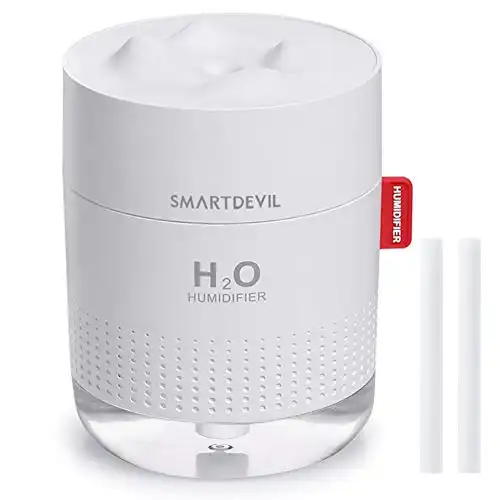 SmartDevil Small Humidifiers, 500ml Desk Humidifiers