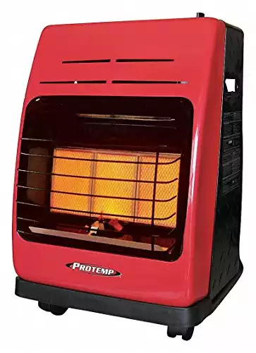 PRO-Temp 15-3/16" x 20" x 24-5/8" Cabinet Utility Heater with 450 sq. ft. Heating Area