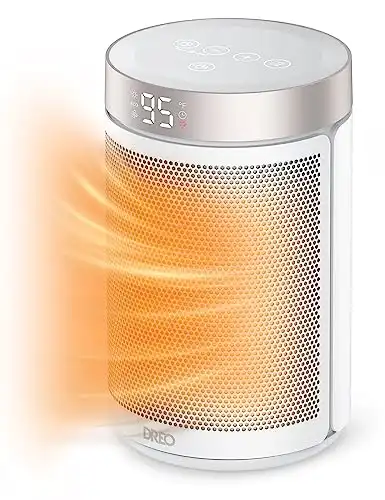 Dreo Space Heaters for Indoor Use, Portable Heater with Thermostat