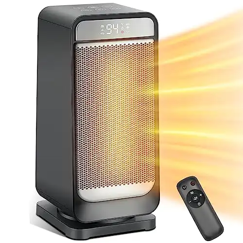 Wind Talk Space Heater for Indoor Use, 1500W